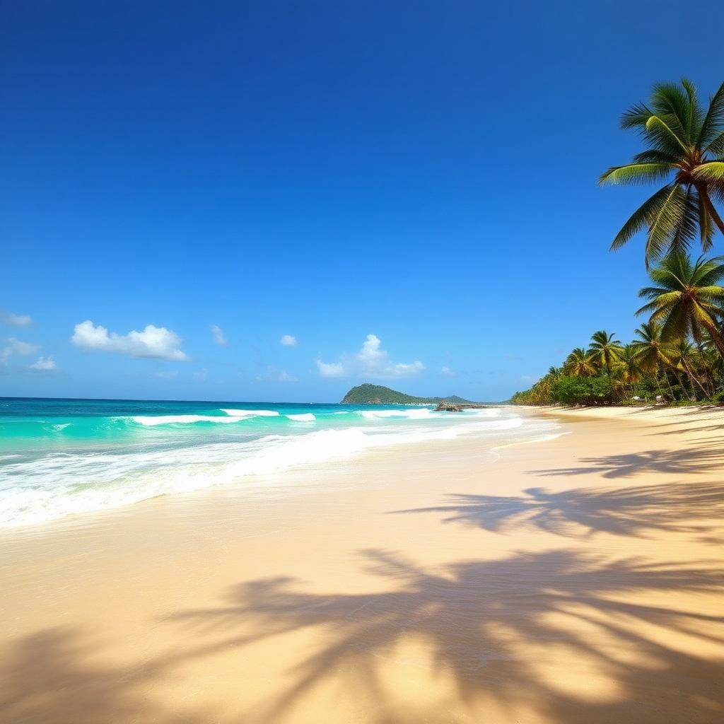 Plage paradisiaque de Muanda